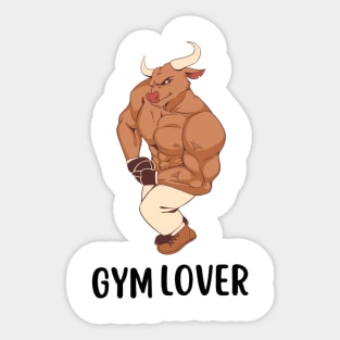 gym lover Sticker